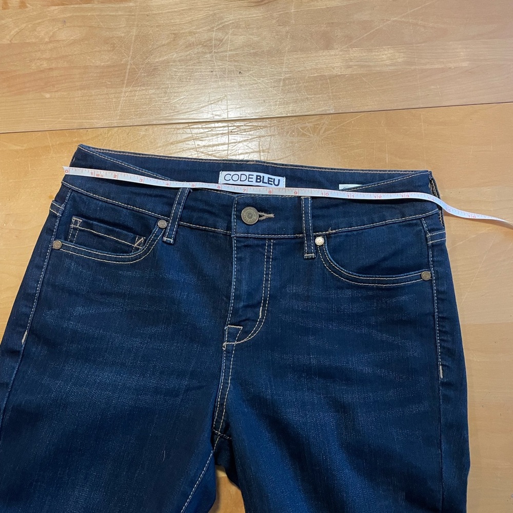 Code Bleu Chelsea Classic Straight Jeans Size 2P Short - Picture 9 of 11